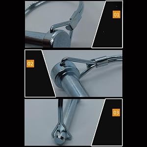 2 Pack 1/4in Trailer Hitch Pin with Anti-Loss Cable – 4 Inch Long Coupler Safety