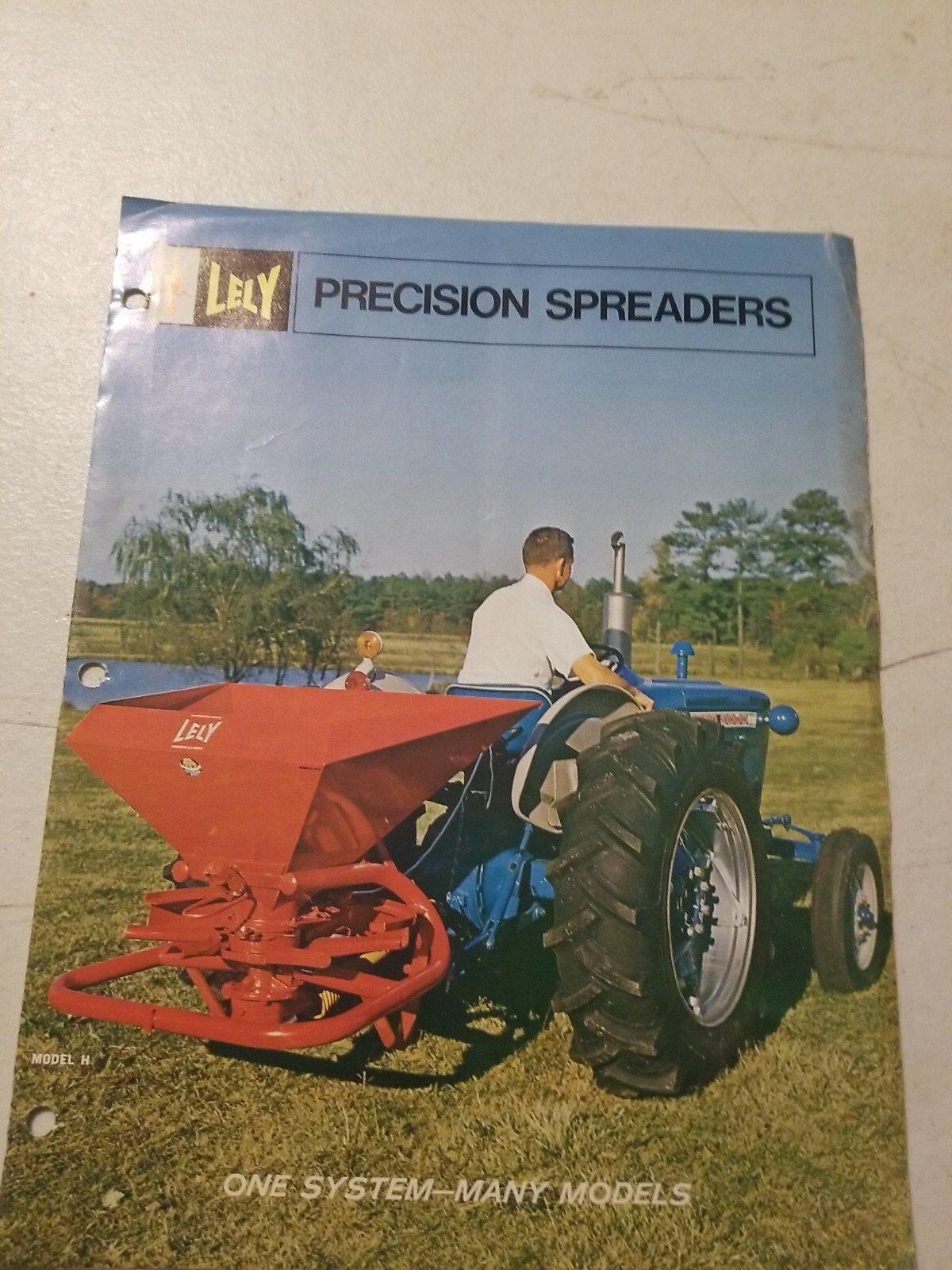Vintage Lely Precision Spreaders Sales Brochure. Agriculture Farming