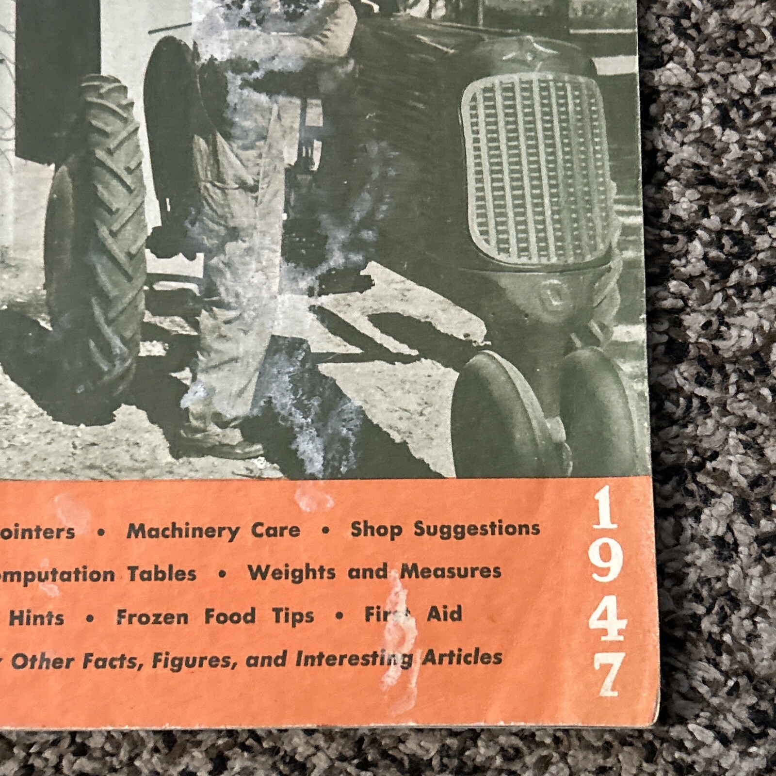 Cities Service Oils Farm Book And Almanac 1947 Booklet Agriculture Machinery