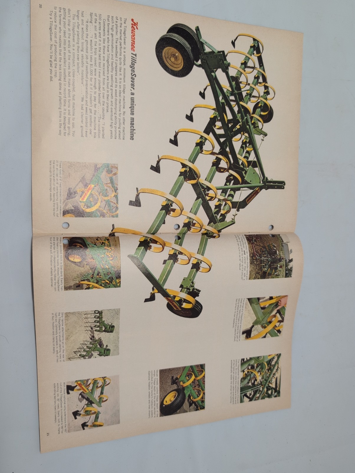 Kewanee Tillage Tools Brochure 24 Pages Good Condition
