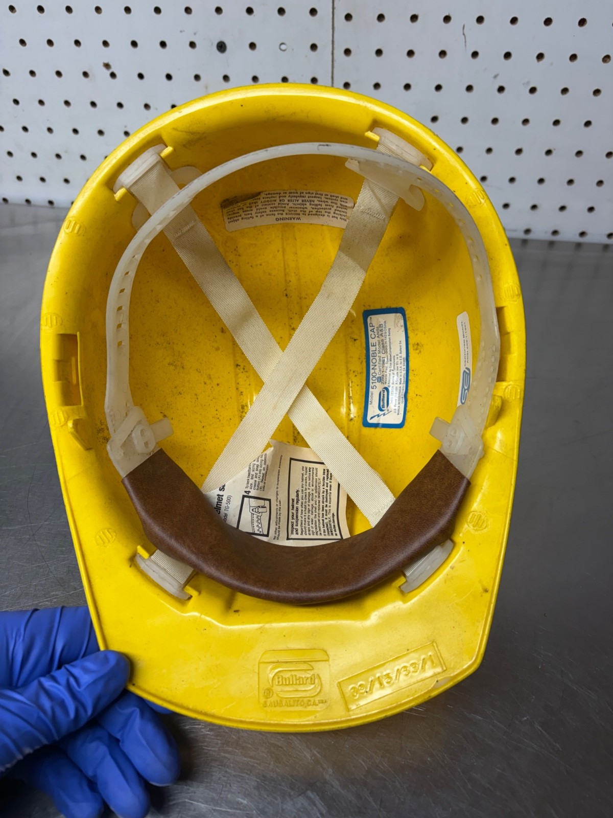 Vintage New Holland Farm Equipment Factory Hard Hat