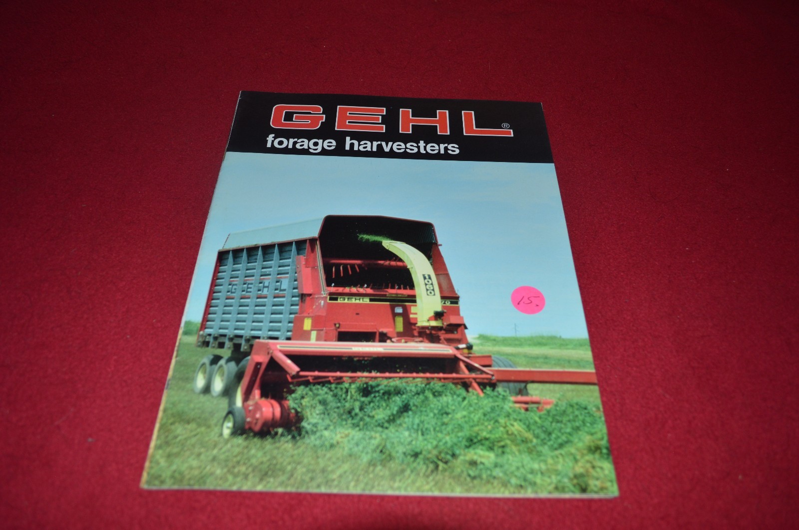 Gehl 860 1060 1260 Forage Harvester Dealer&rsquo;s Brochure AMIL9