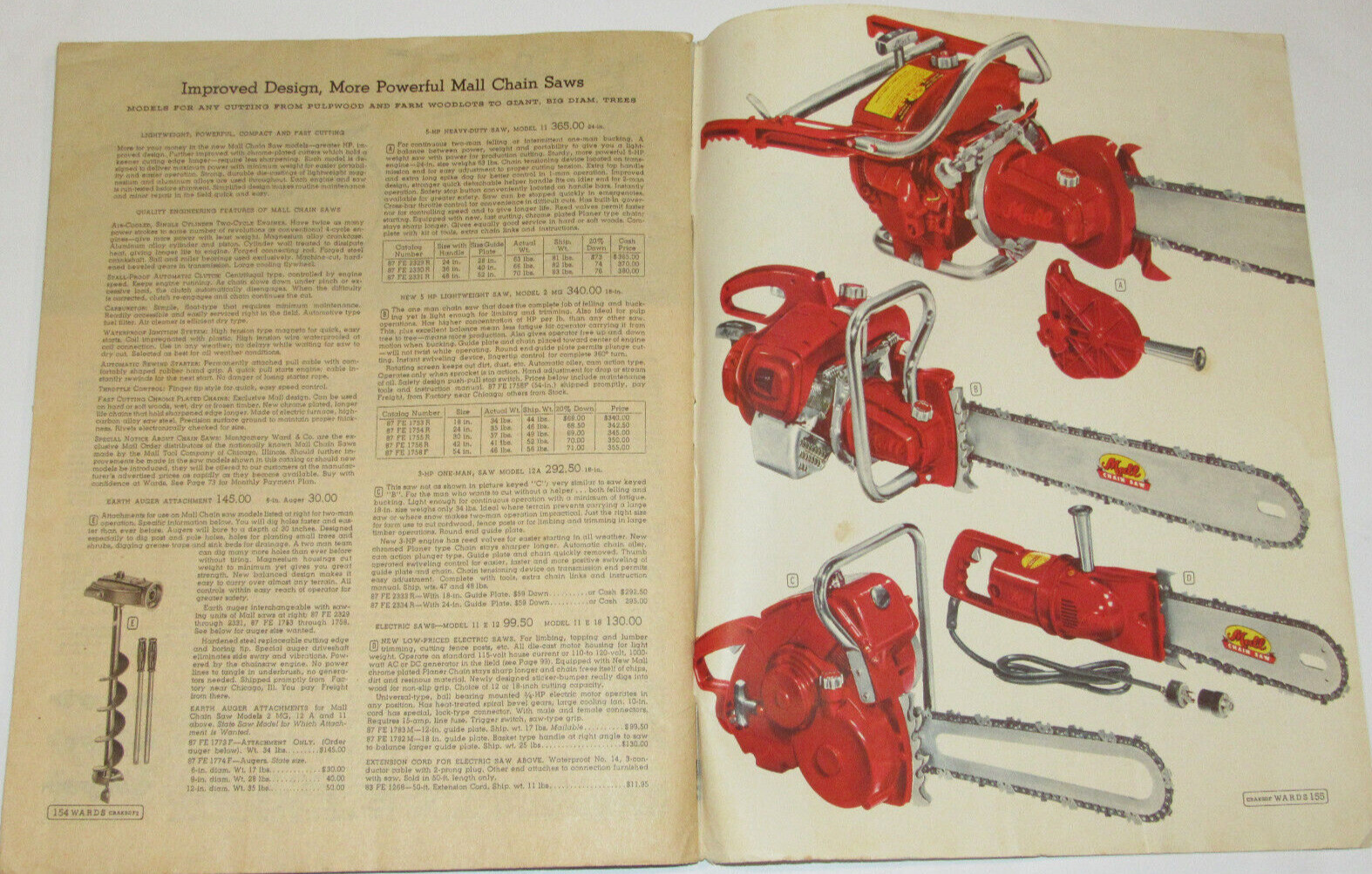 VTG 1953 MONTGOMERY WARD FARM CATALOG! HORSE DRAWN EQ/TOOLS/BEE KEEPING/CHICKENS
