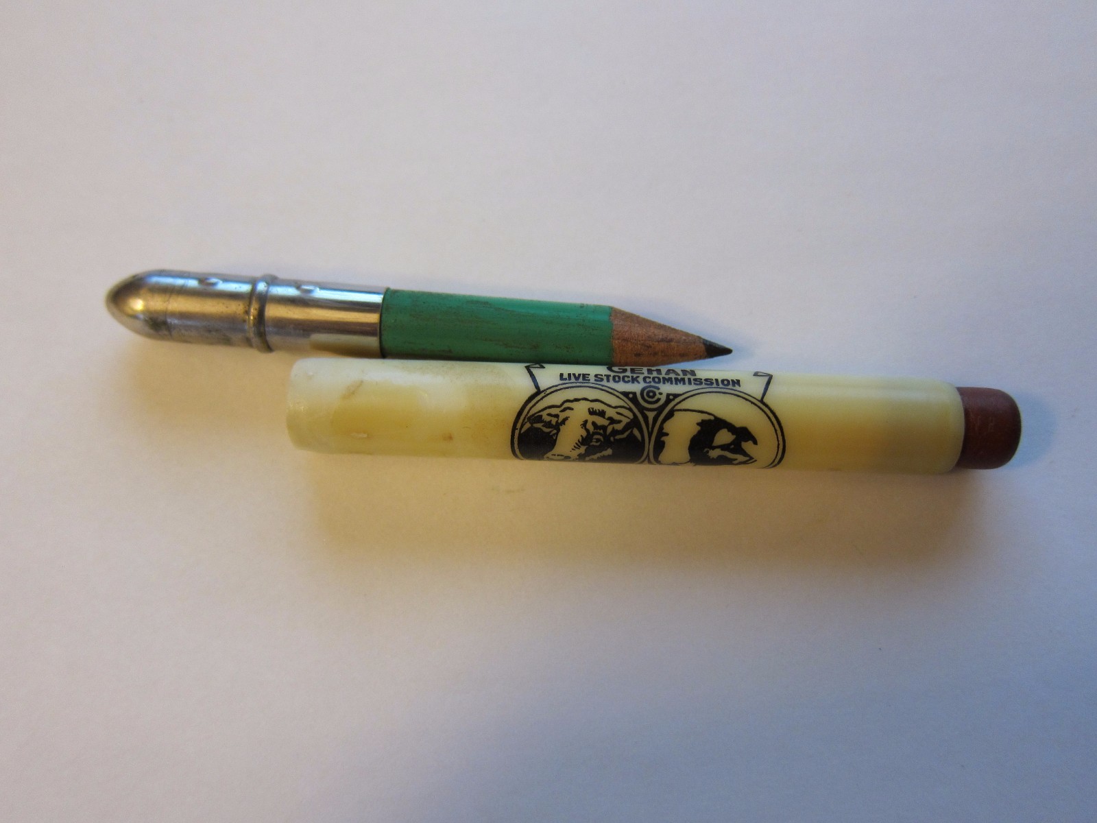 Vintage Gehan Livestock Commission Bullet Pencil Sioux City Iowa More Listed
