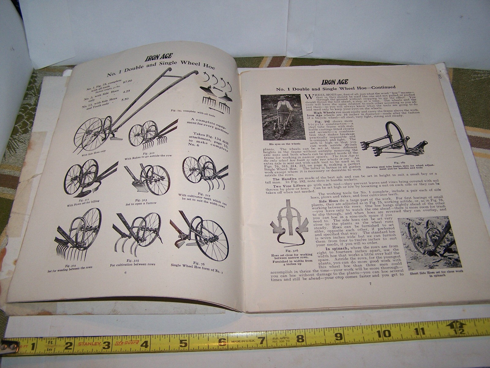 IRON AGE 1910 Full Line Sales Catalog Cultivator Plow Planter Farm Garden NICE!