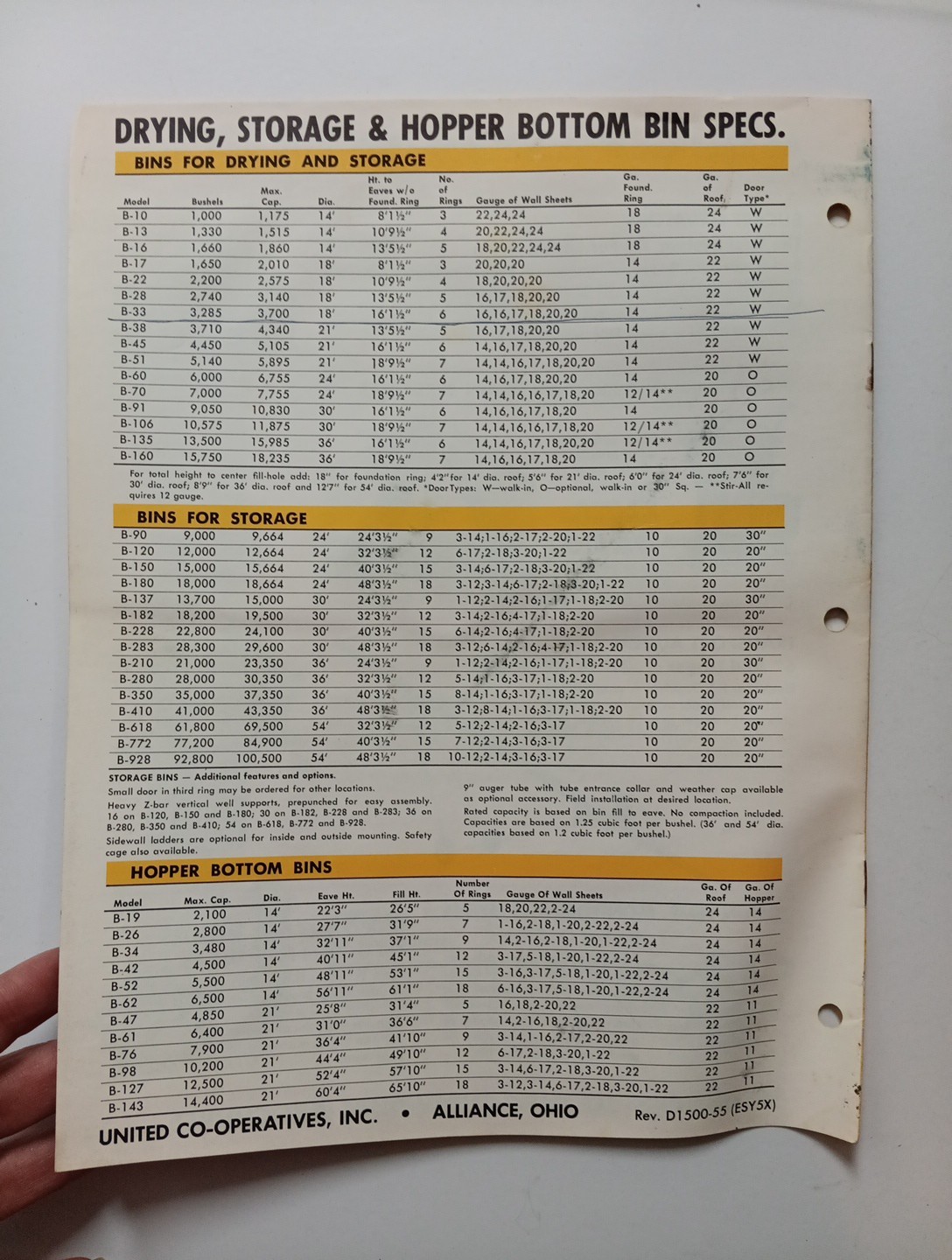 3 Farm Equipment Unico AFSCO Northco-matic Sales Advertising Flyer Brochures