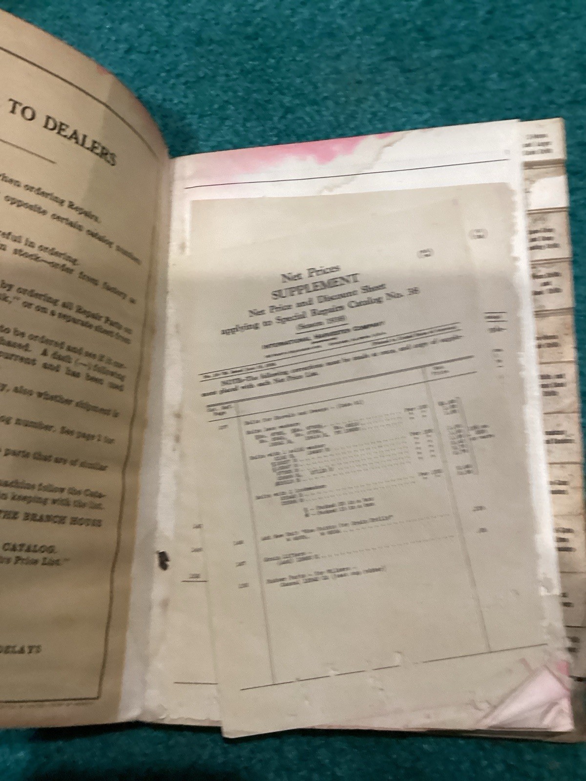 Vintage McCormick-Deering International Repairs Catalog No. 70-SM