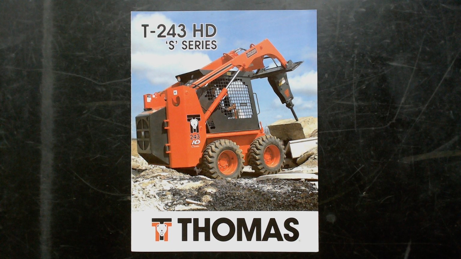 Thomas T-243 HD &lsquo;S&rsquo; Series Agricultural Brochure Vintage Loader Specs
