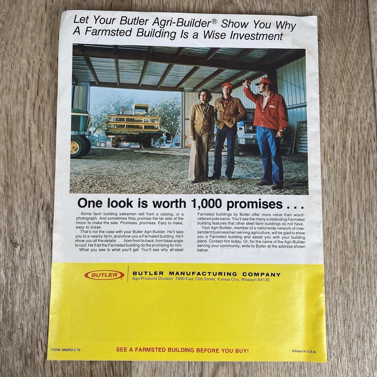 Farmsted Buildings Sales Brochure by Butler Manufacturing Company, Missouri