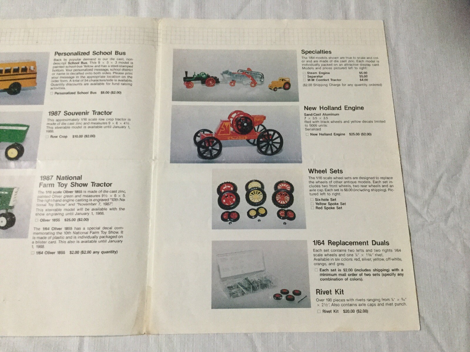 Joseph L. Ertl Collector Series NO. 16 Sales Brochure