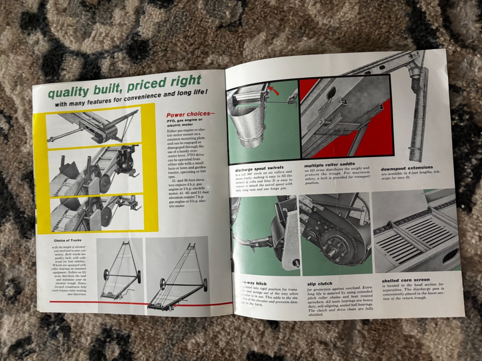New Idea Multi-purpose Elevator For 1971 Brochure DCPA26