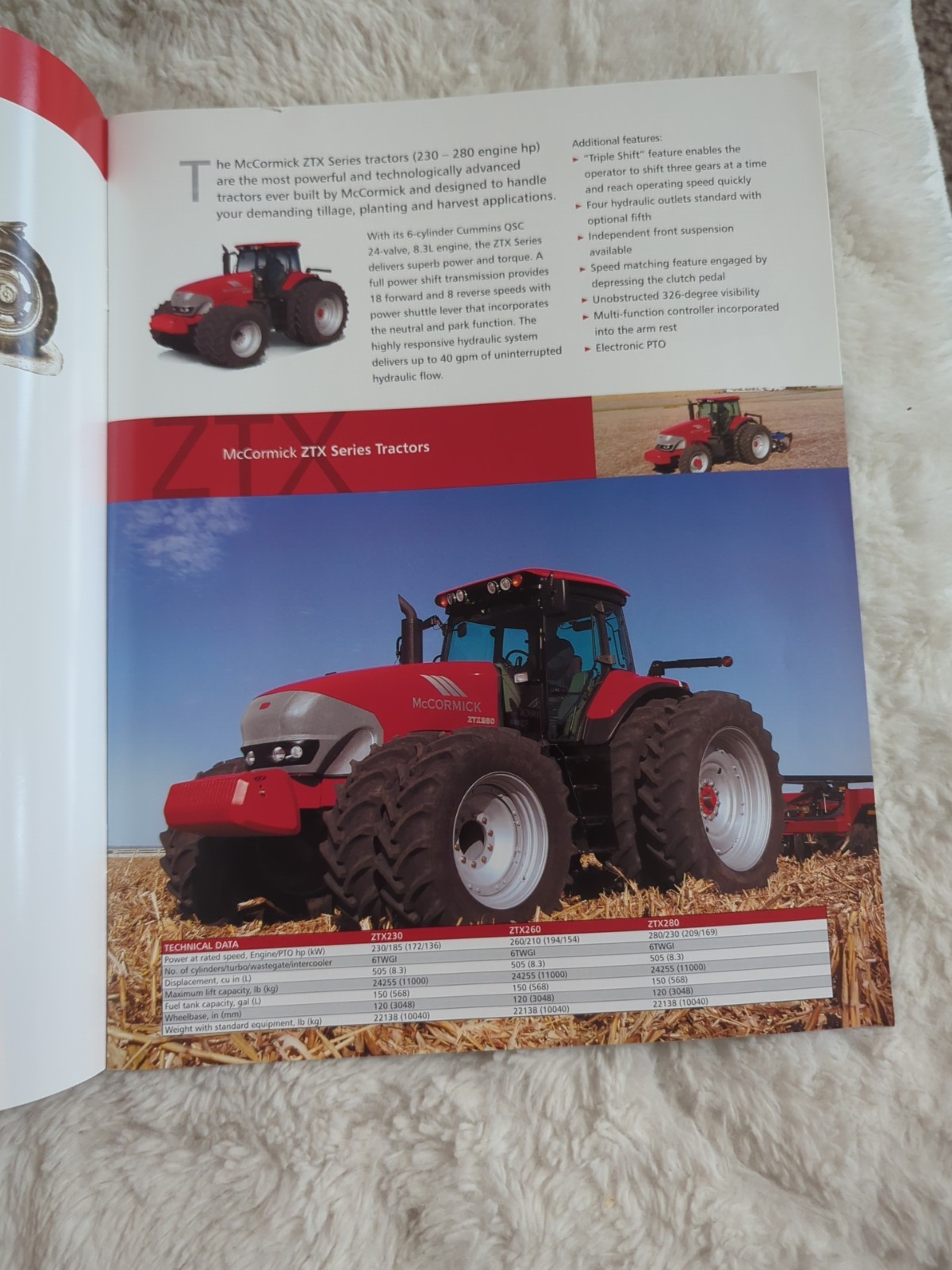 McCormick Tractor Product Line Catalog For 2004 Brochure FCCA25 SC Vtg