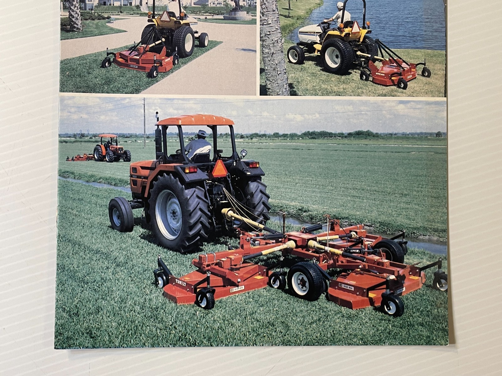 Vintage Original Bush Hog Mulching Mowers – Dealer Sales Brochure *1990s*