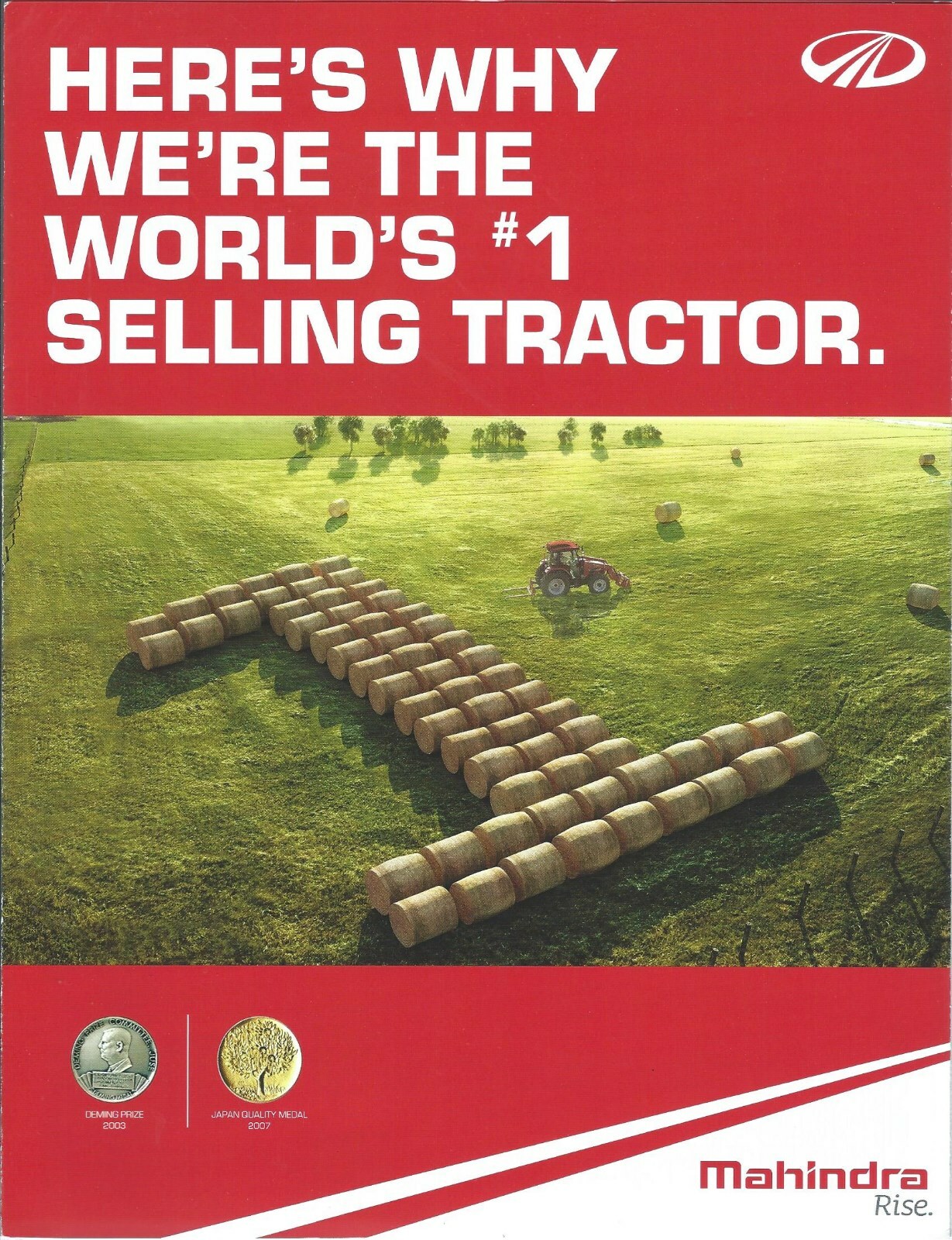 Farm Tractor ATV Brochure – Mahindra – Product Company Overview – 2015 (F6799)
