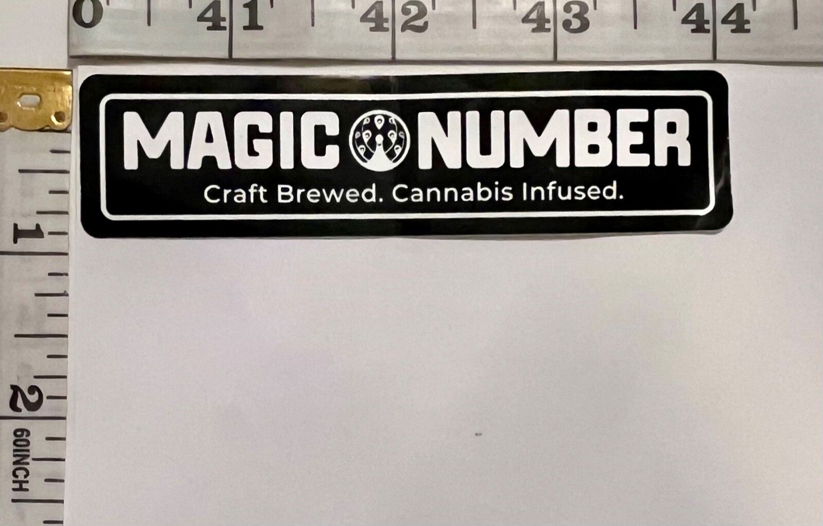 *VARIETY* GLOSSY VINYL STICKER – OREGON, USA CANNABIS CONCENTRATE ADVERTISEMENT