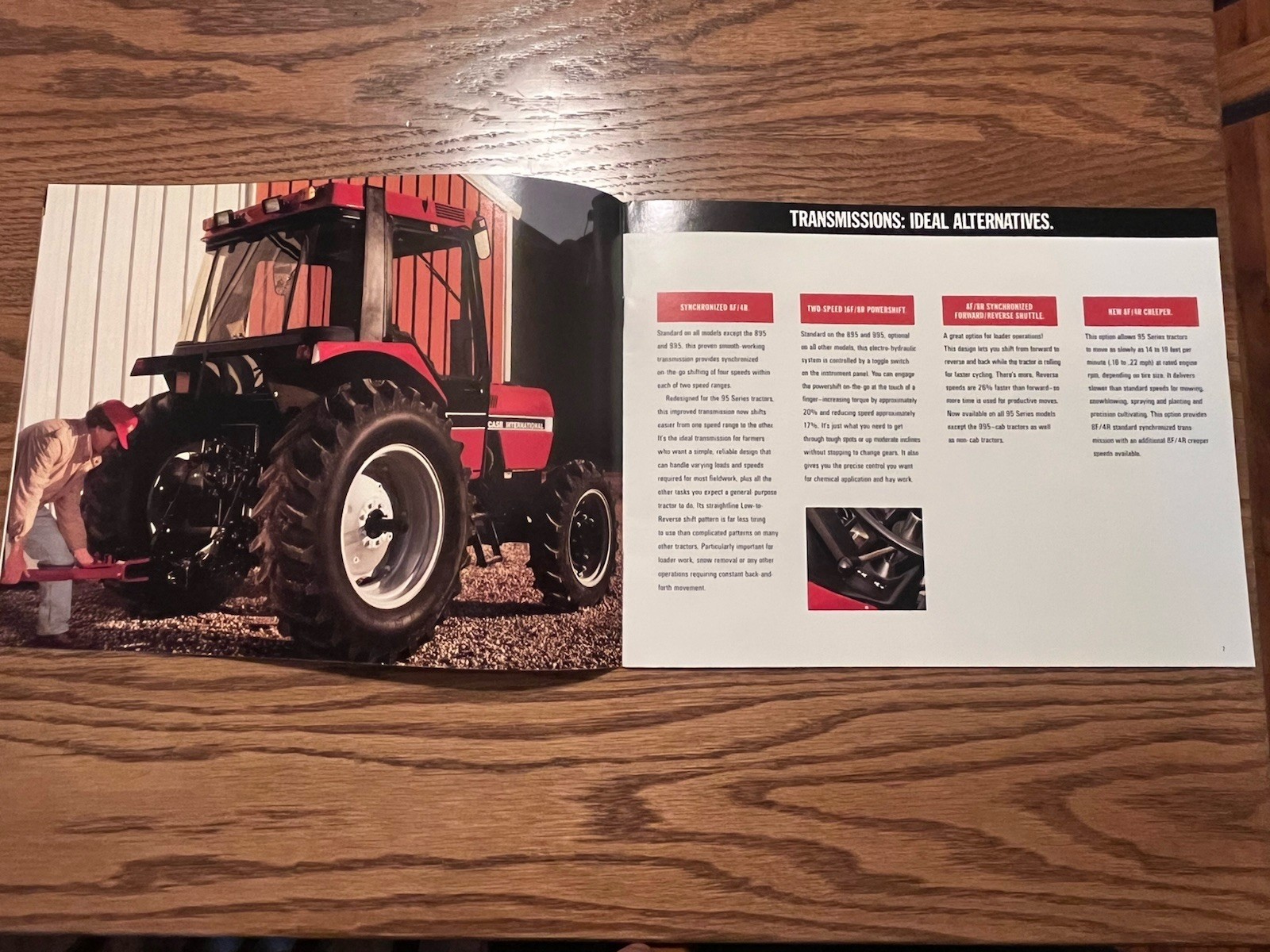 Case International 895 Series Tractors Advertising Brochure 1995 Agriculture