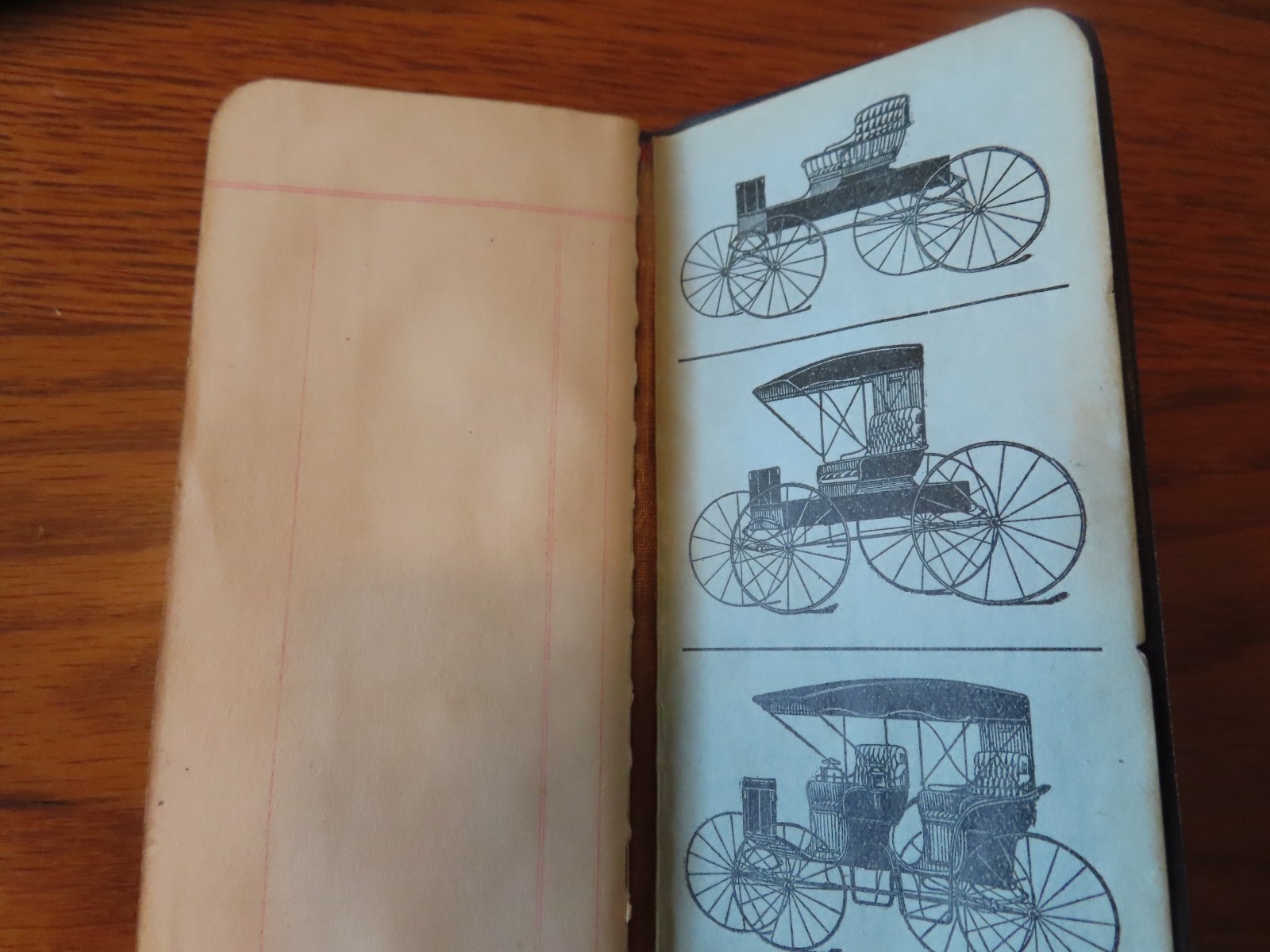1904 NOTEBOOK LINDSAY BROTHERS MILWAUKEE WI FARM IMPLEMENT DEALER