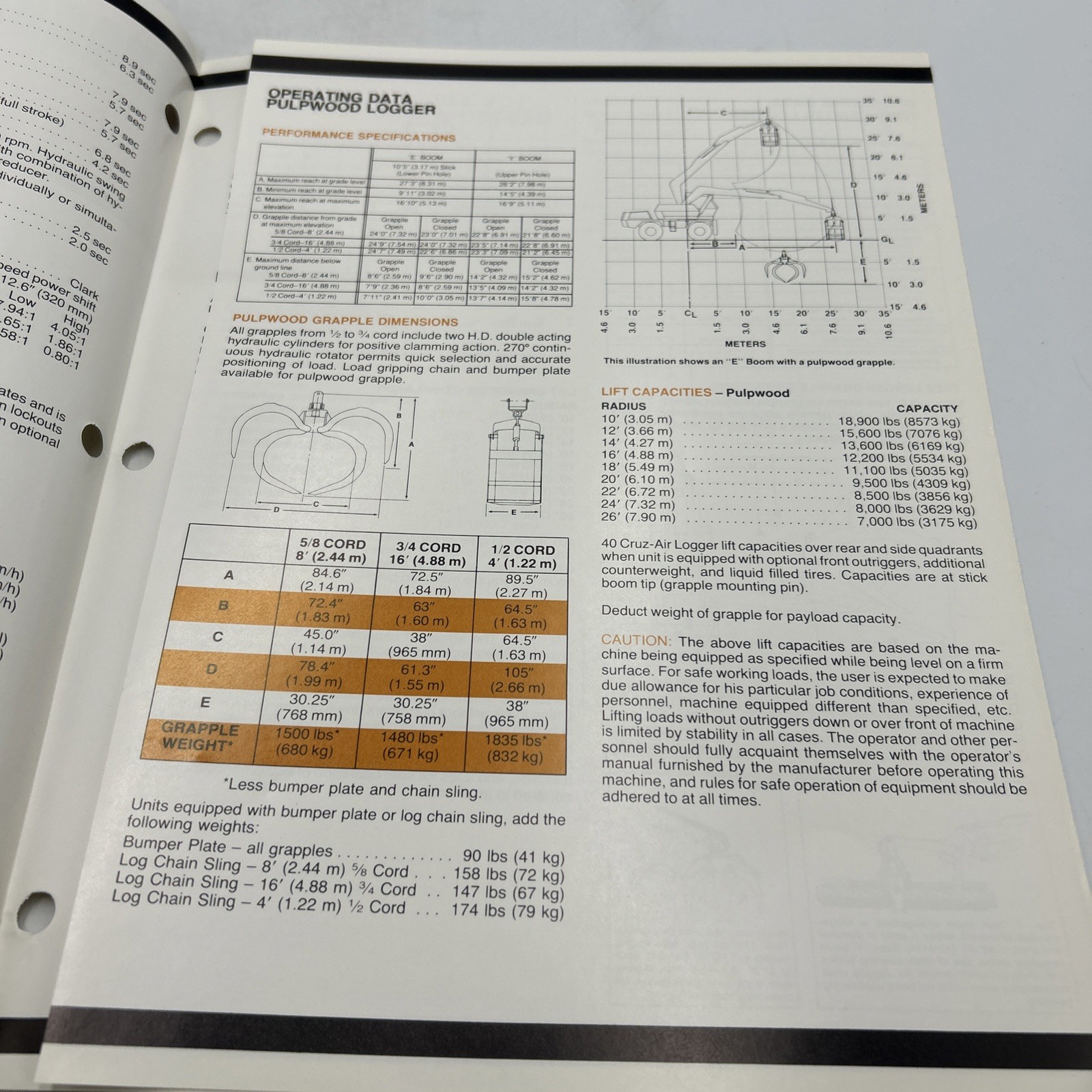 Drott 40 Cruz-Air Logger Dealer&rsquo;s Brochure Tenneco Company