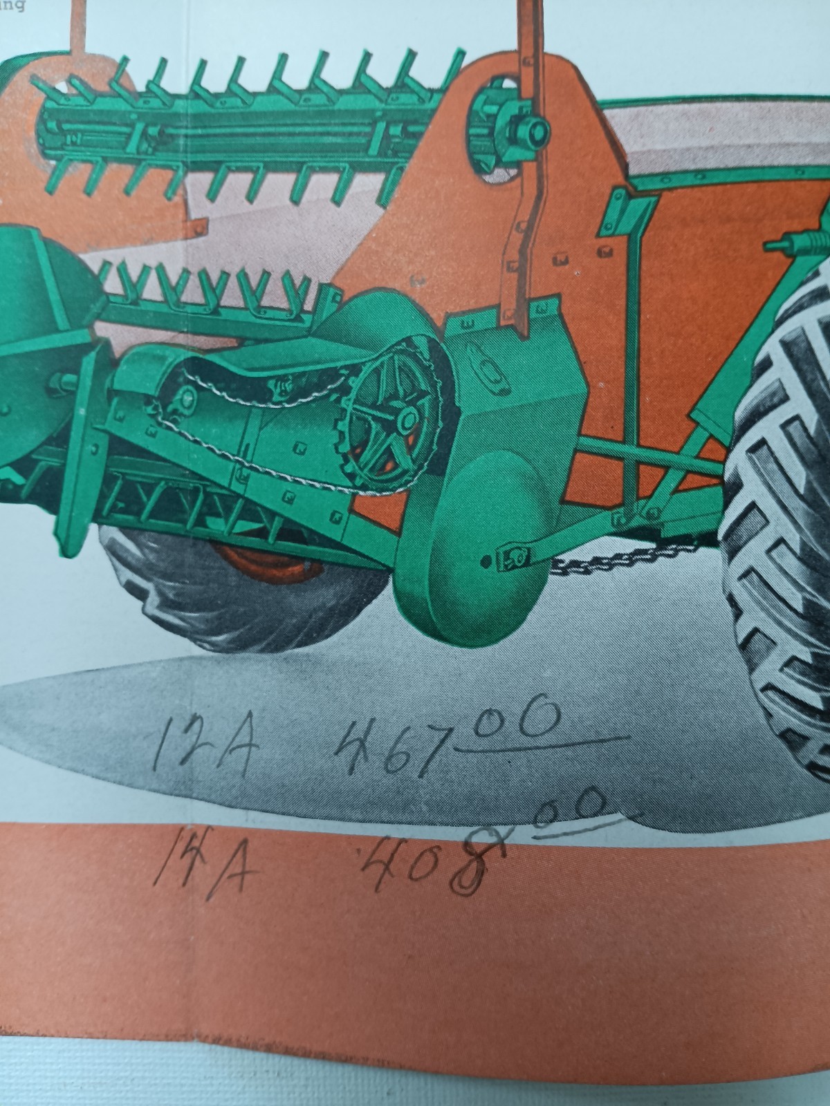 Model 12 New Idea Manure Spreader Equipment Sales Brochure Pamplet
