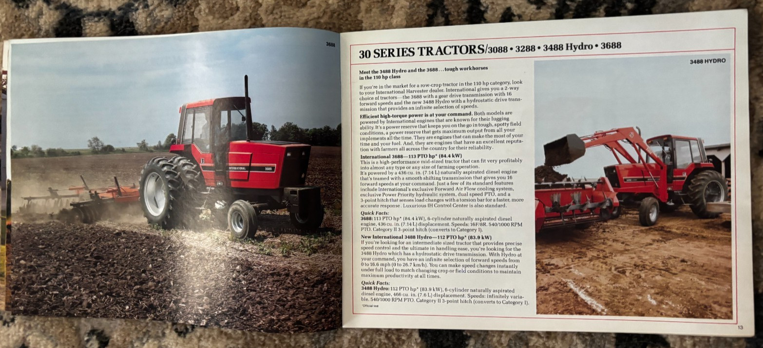 International Harvester Buyers Guide For 1983 Brochure DCPA26