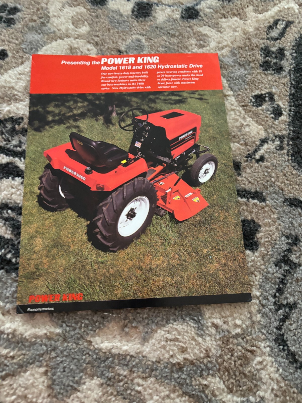 Power King 1618 1620 Tractor Brochure FCCA24