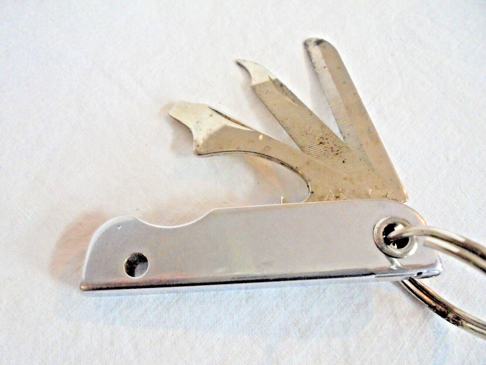 Vintage Richland County (Illinois) Farm Bureau Pocket Knife Keychain