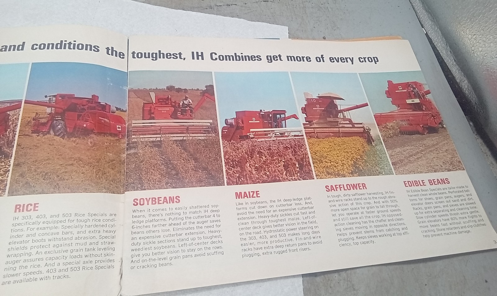 International Harvester Buyers Guide For Summer & Fall 1966 Brochure AD-3350-S