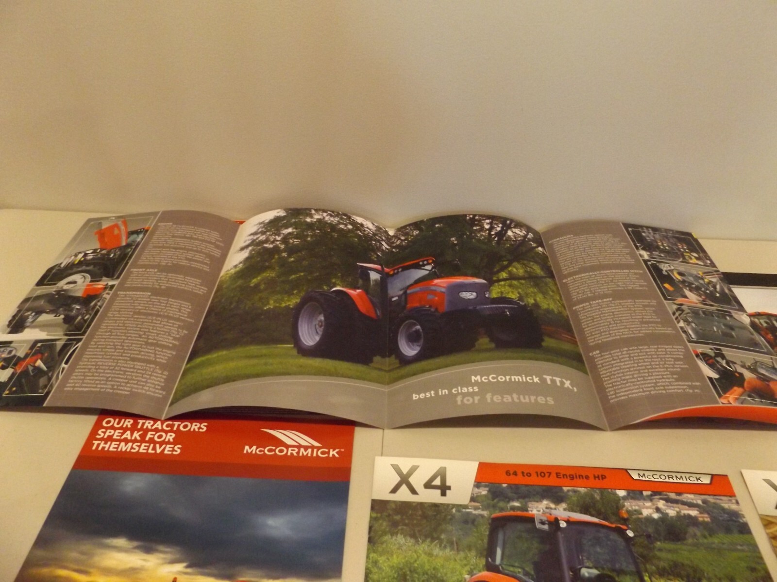 6-pc. McCORMICK SERIES TRACTORS, 2012-2013