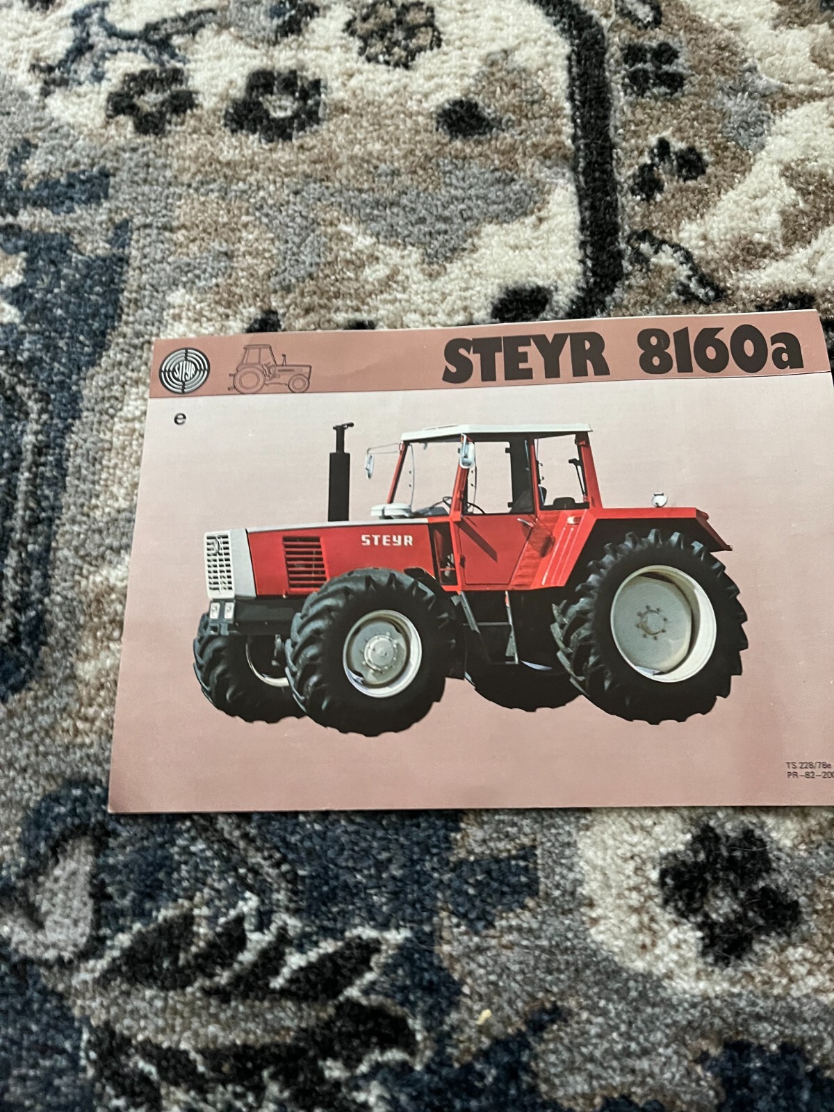 Steyr 8160A Tractor Brochure FCCA