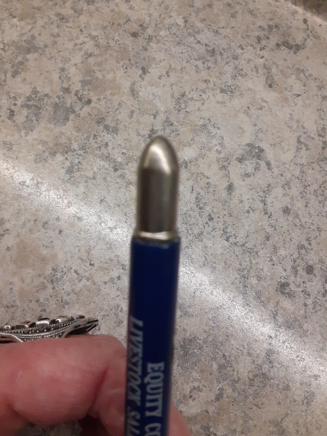 Vintage Equity Co-op Livestock Sales Ass&rsquo;n Baraboo WI Bullet Pencil 3.75&Prime;