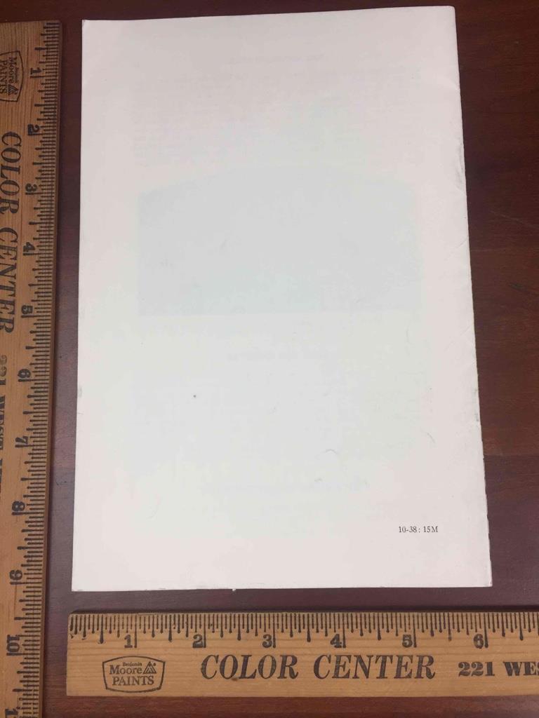 Vintage 1938 MSU Michigan State College Agricultural The Michelite Bean 23 pages