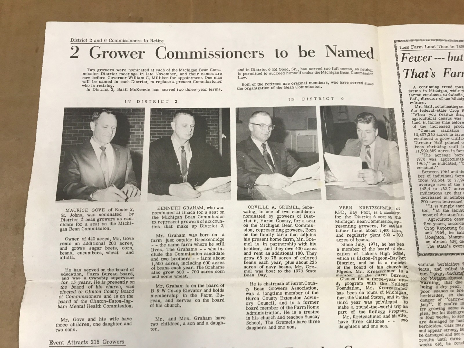 Vintage Michigan Bean Commission News – December 1971