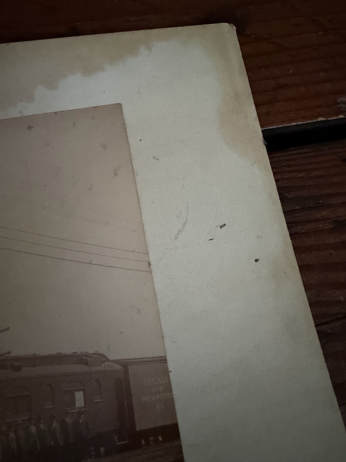 Antique Sattley Excursion Train Photo Texas Farm Machinery Dealers Racine WI
