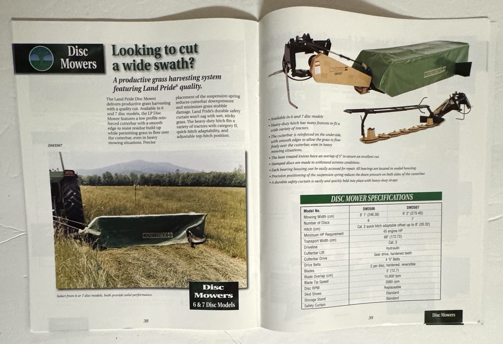 Loftness Flail Shredders And Mowers 2009 Dealer Catalog Brochure Agriculture