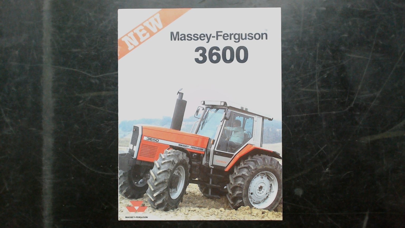 Massey-Ferguson 3600 Tractor Brochure Vintage Agriculture Spec Sheet