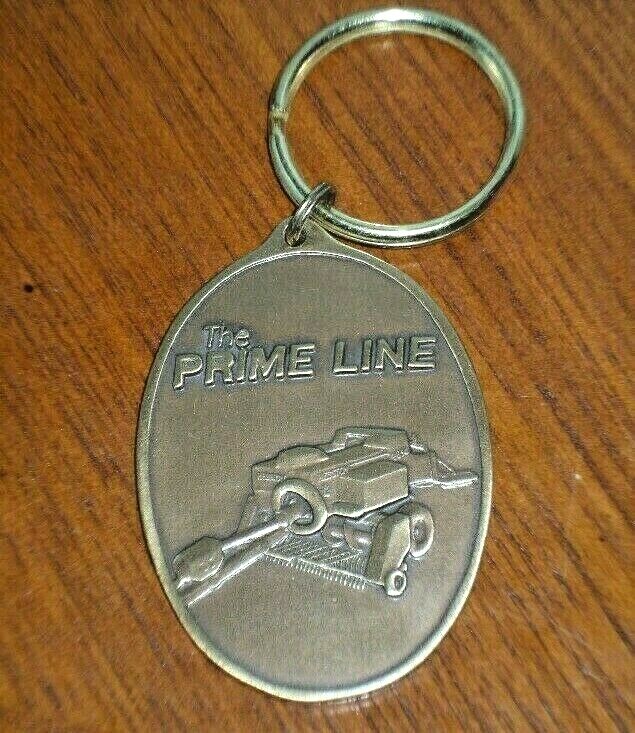 1986 Limited Edition Hesston Prime Line Farm Equipment Key Chain