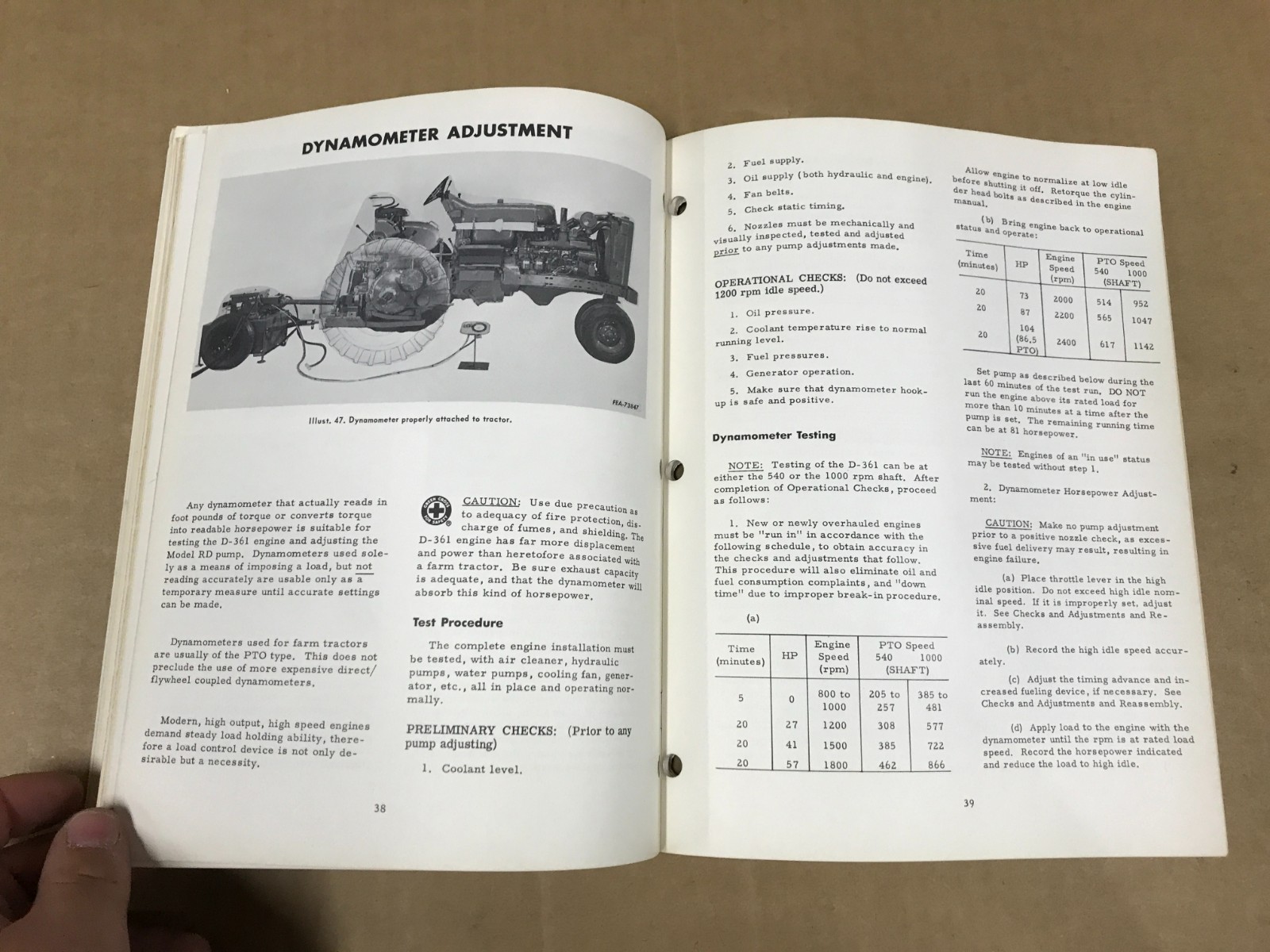 Vintage Blue Ribbon Service – Fuel System, Diesel Engine Model D-361