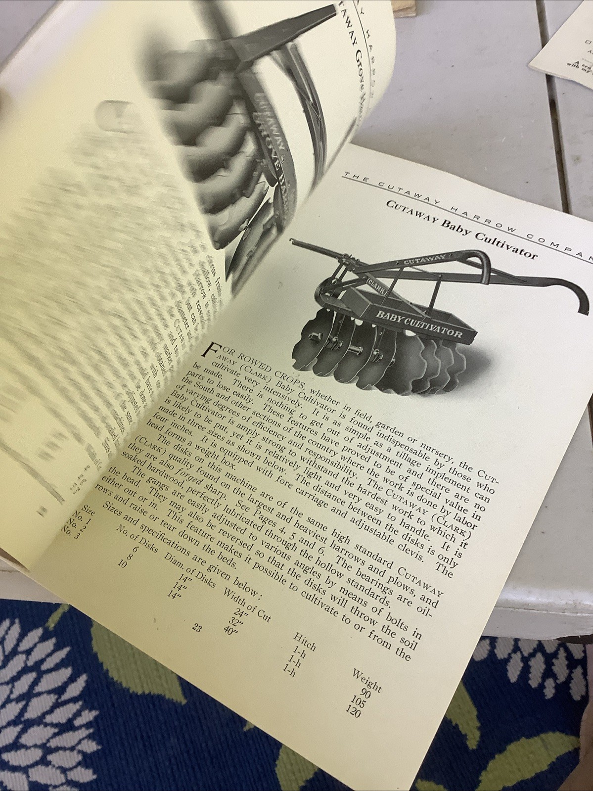 The Cutaway Harrow Company Farm equipment catalog vintage Harrow Higganum CT