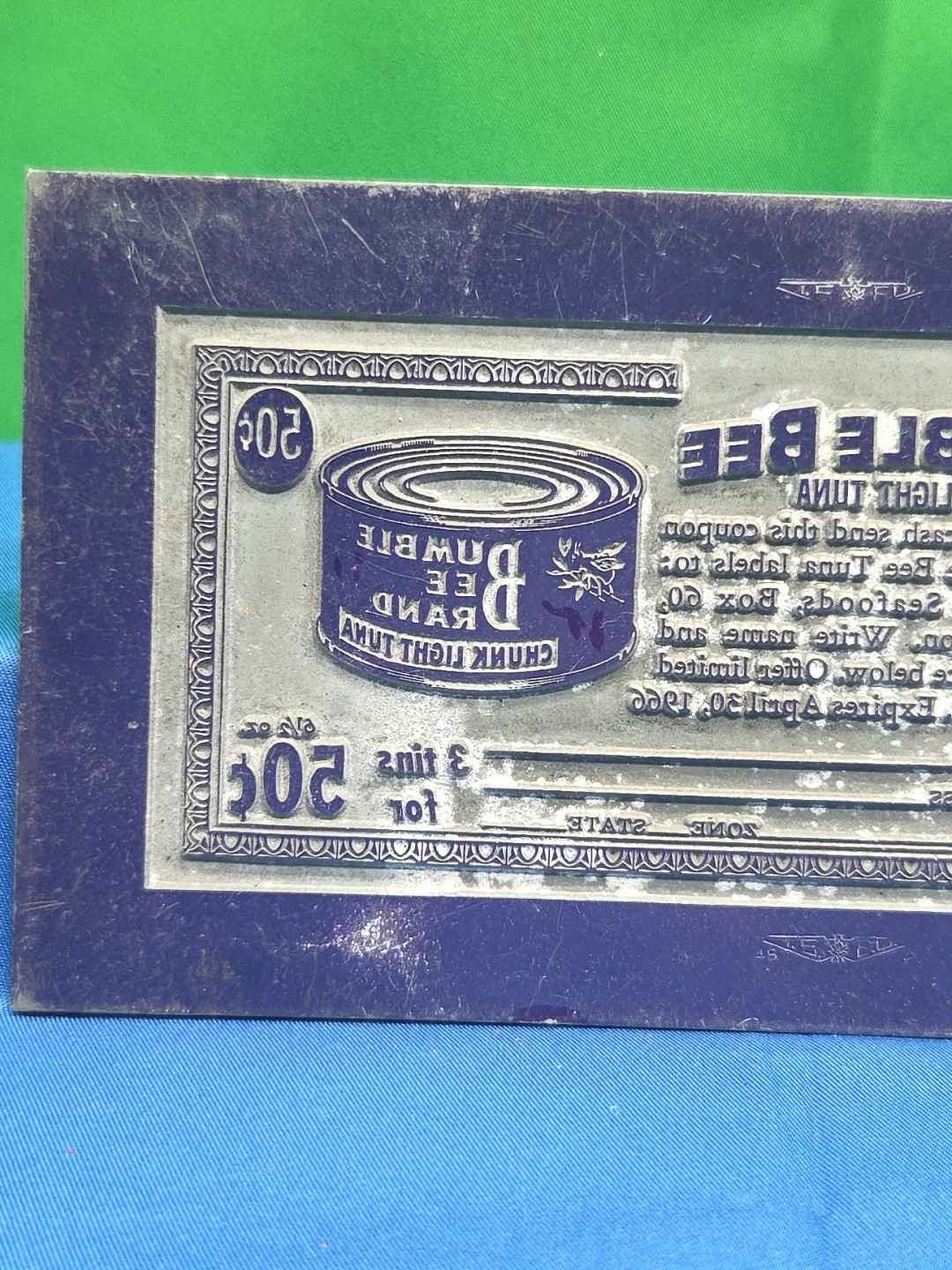 Try Bumble Bee Tuna Coupon Special Newspaper Ads Museum Ink Print Block Food