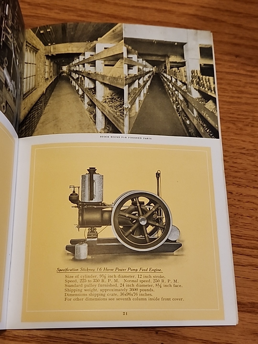 Stickney Gasoline Engines Sales Brochure Catalog St Paul Minnesota