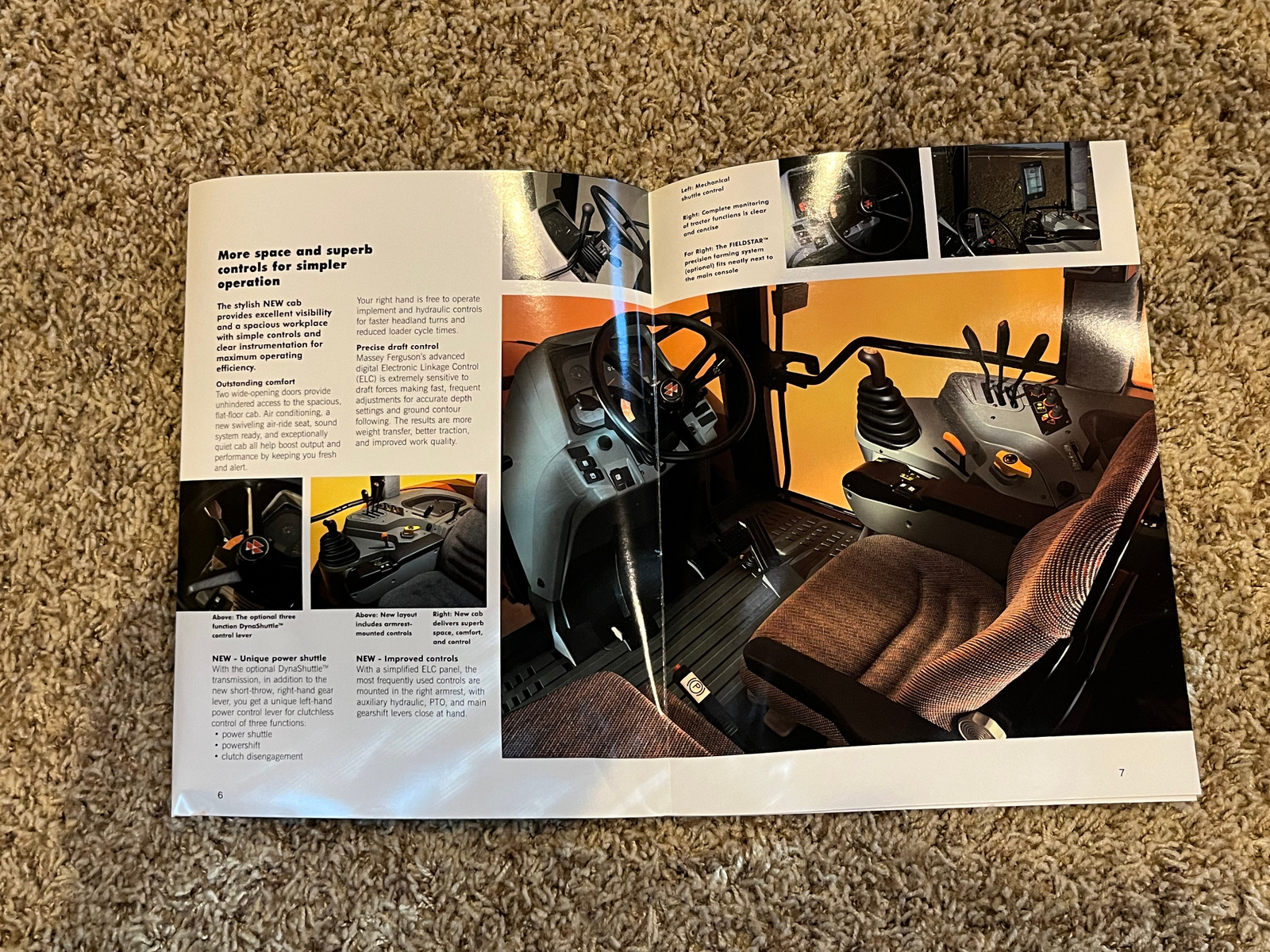 MASSEY FERGUSON BROCHURE MF 6200