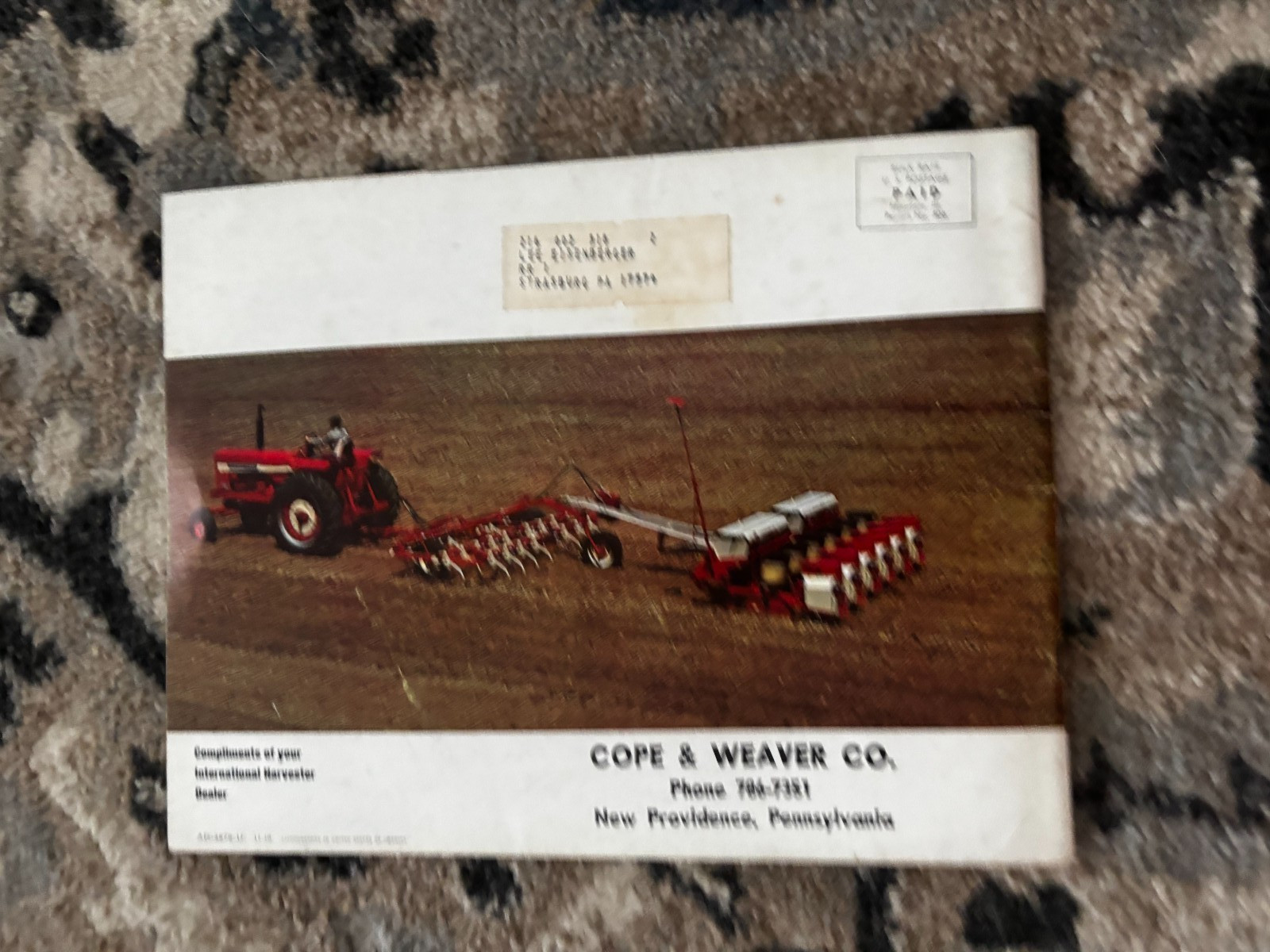 International Harvester Buyers Guide For Spring 1968 Brochure DCPA26