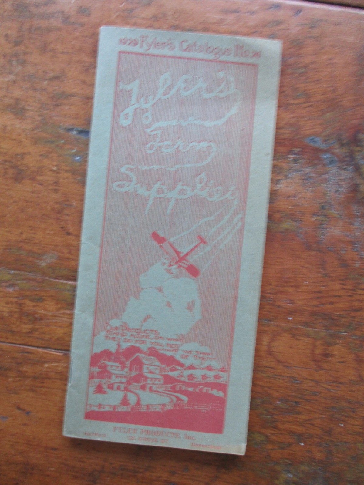 Rare 1929 FYLERS catalog POULTRY FARM SUPPLIES 70 pages illustrated /seeds also