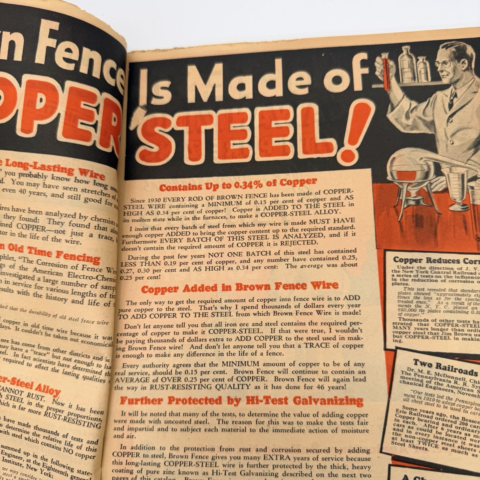 JIM BROWN&rsquo;S 1935 BARGAIN BOOK – THE BROWN FENCE & WIRE CO.- Catalog