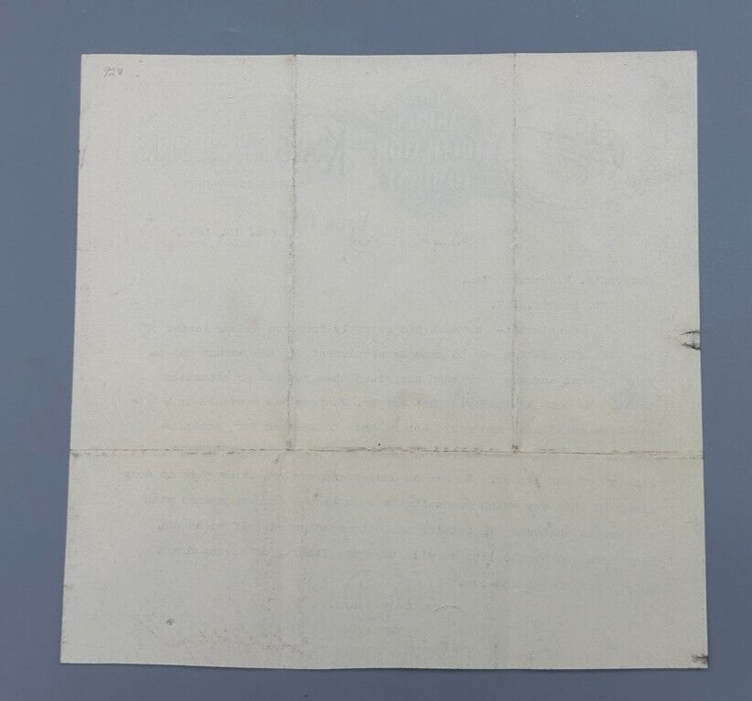 1899 AKRON CULTIVATOR Kraus Sulky OHIO Farm Advertising Antique Letter