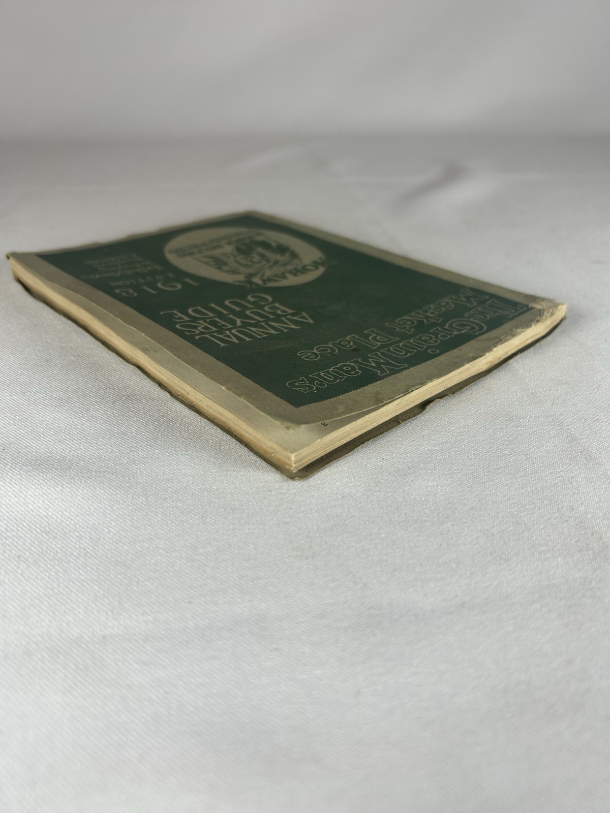 Antique 1918 Grain Mans Market Place Buyers Guide Chicago Industrial Advertising