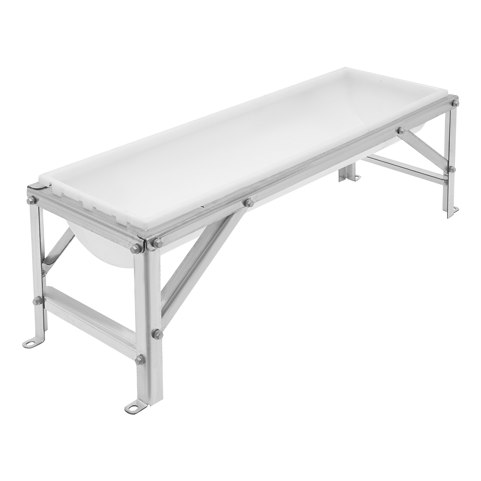 Large Capacity Livestock Feed Trough Long Feeder Feed Trough with Stand SALE