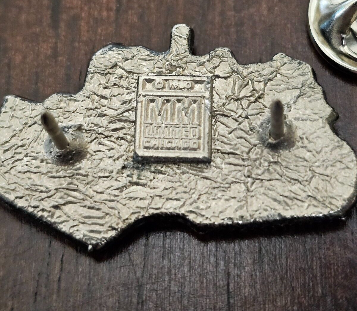 RARE 1980 MM Limited Chicago Diesel Power Tractor Bulldozer Excavator Lapel Pins