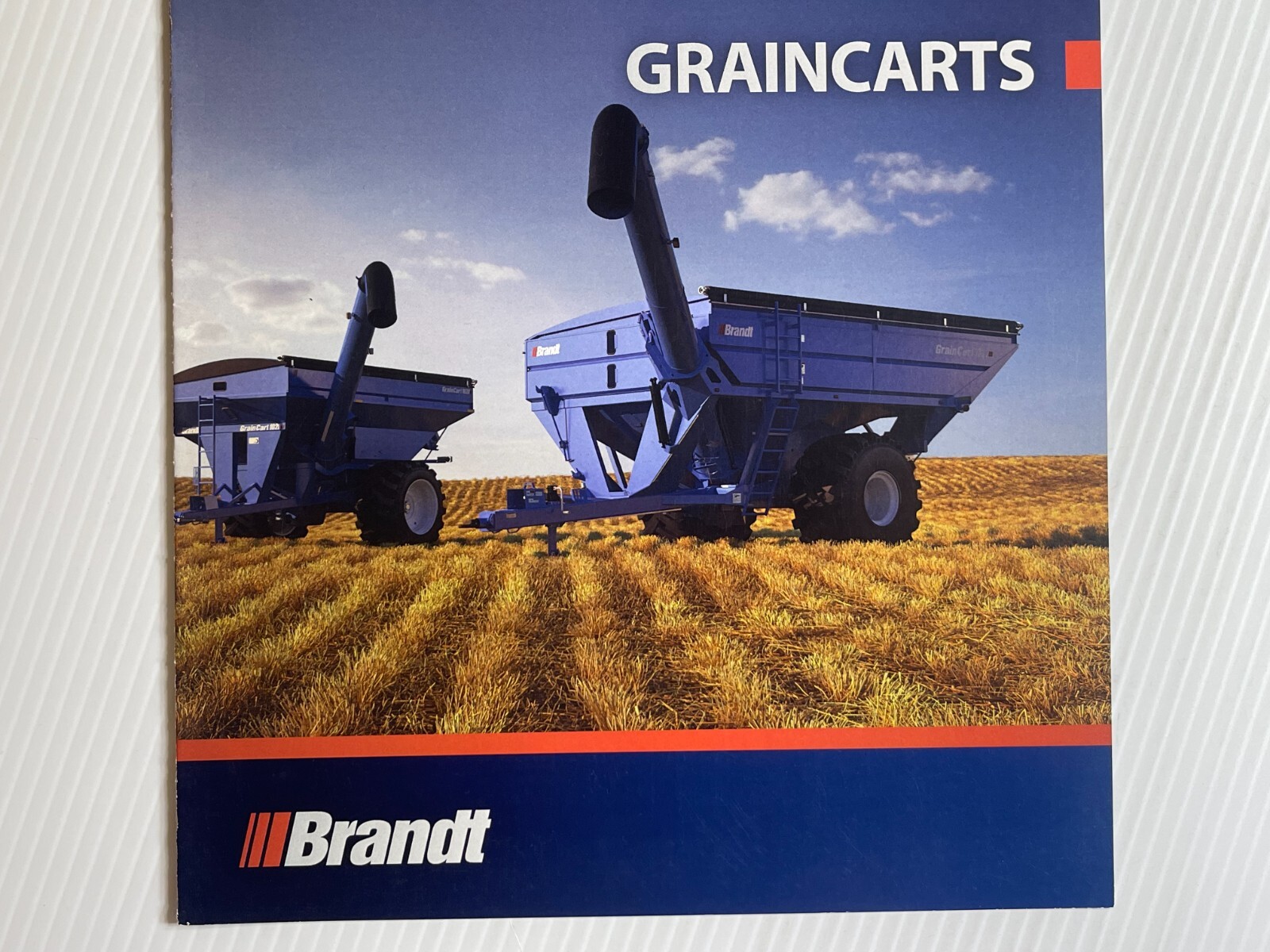 Brandt Grain Carts Sales Brochure *2010s* (Showroom Book) 1020XR / 1322XR