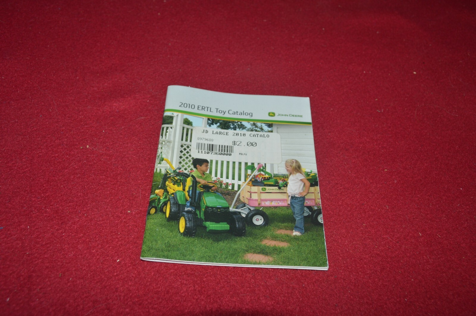 John Deere Ertl Toys For 2010 Pocket Brochure FCCA